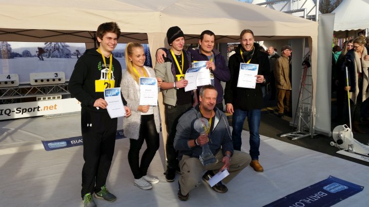 Finalisten Biathlon auf Schalke Tour 2015